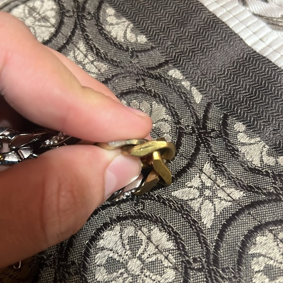 Louis Vuitton chain link multicolor reversible bracelet - Picture 9 of 9